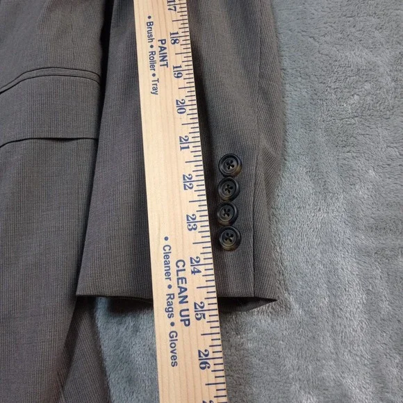 Brooks Brothers BrooksCool 42R Fitzgerald Full Canvas Half Lined‎ Blazer Taupe